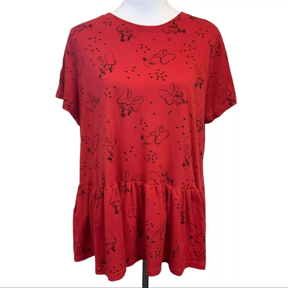 Disney Minnie Mouse Peplum Top